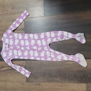 Just one you, 2 T, purple, white, Lamb theme